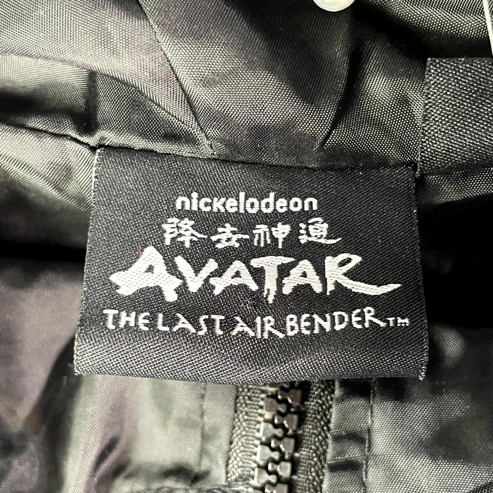 Nickelodeon Avatar The Last Airbender Windbreaker Jacket Men Medium Hooded Skate - Picture 5 of 10